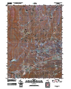 Kerhonkson 2010 topographic map thumbnail