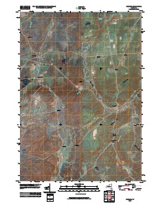 Hermon 2010 topographic map thumbnail