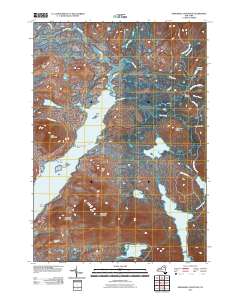 Kempshall Mountain 2010 topographic map thumbnail
