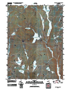 Highland Lake 2010 topographic map thumbnail