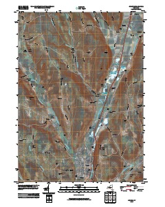 Homer 2010 topographic map thumbnail