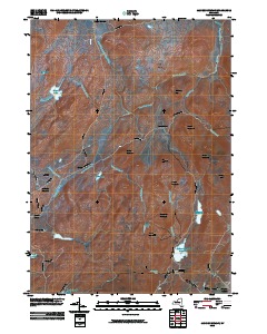 Jackson Summit 2010 topographic map thumbnail