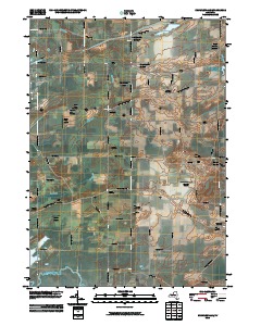 Knowlesville 2010 topographic map thumbnail
