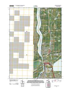 Lewiston 2011 topographic map thumbnail