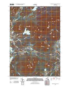 McKenzie Mountain 2010 topographic map thumbnail