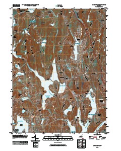 Lake Carmel 2010 topographic map thumbnail