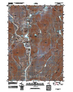 Lake Luzerne 2010 topographic map thumbnail