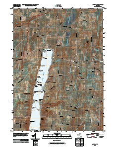 Livonia 2010 topographic map thumbnail