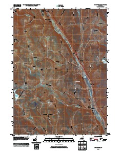 Marathon 2010 topographic map thumbnail