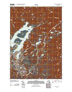 Lake Placid 2010 topographic map thumbnail