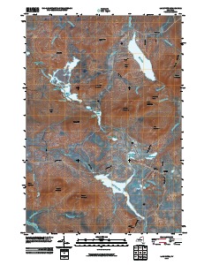 Lake Titus 2010 topographic map thumbnail
