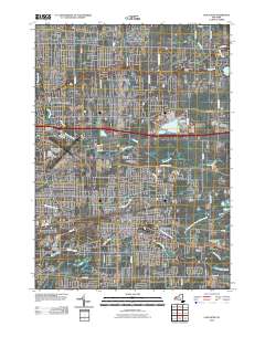 Lancaster 2010 topographic map thumbnail
