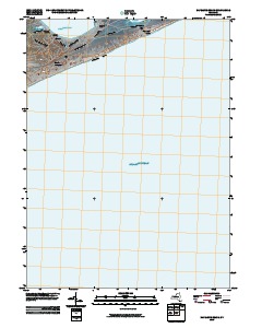 Napeague Beach 2010 topographic map thumbnail