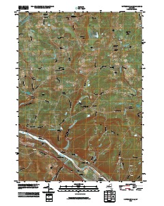 Pattersonville 2010 topographic map thumbnail