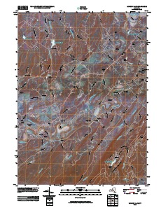 Mohonk Lake 2010 topographic map thumbnail