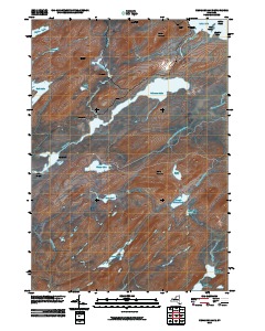 Nehasane Lake 2010 topographic map thumbnail