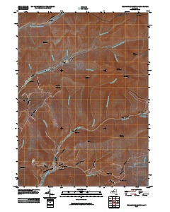 Peekamoose Mountain 2010 topographic map thumbnail