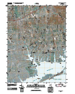 Moriches 2010 topographic map thumbnail
