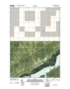 Murphy Islands 2011 topographic map thumbnail