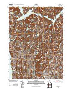 Ossining 2010 topographic map thumbnail