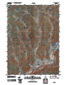 Otego 2010 topographic map thumbnail