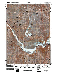 Niskayuna 2010 topographic map thumbnail