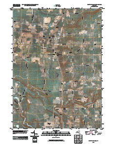 North Collins 2010 topographic map thumbnail