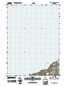 North of Dunkirk 2010 topographic map thumbnail