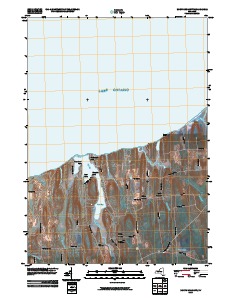 North Wolcott 2010 topographic map thumbnail