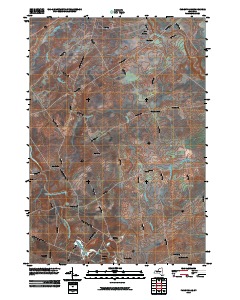 Parishville 2010 topographic map thumbnail