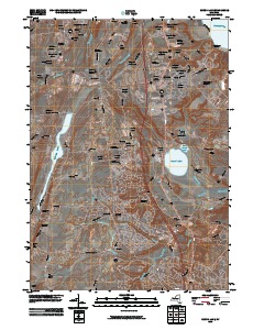 Round Lake 2010 topographic map thumbnail