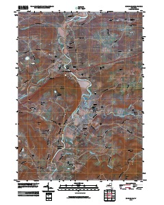 Schoharie 2010 topographic map thumbnail