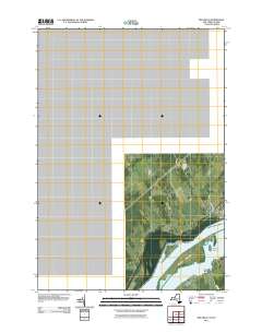 Red Mills 2011 topographic map thumbnail