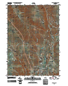 Springville 2010 topographic map thumbnail