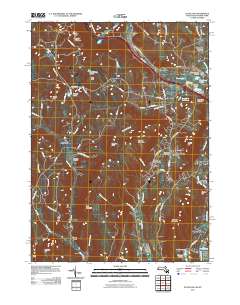 State Line 2011 topographic map thumbnail