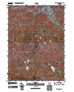 Rensselaerville 2010 topographic map thumbnail