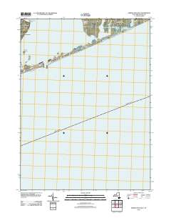 Shinnecock Inlet 2012 topographic map thumbnail