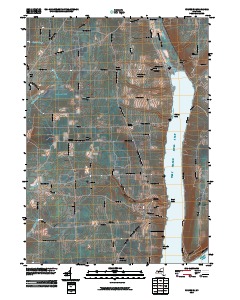 Pulteney 2010 topographic map thumbnail