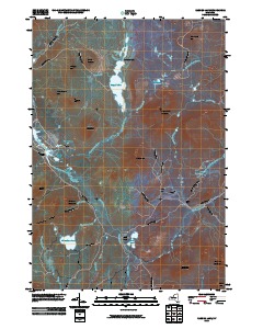Ragged Lake 2010 topographic map thumbnail