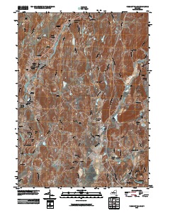 Pleasant Valley 2010 topographic map thumbnail