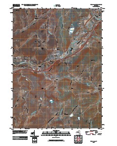 Unadilla 2010 topographic map thumbnail