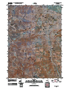 Utica West 2010 topographic map thumbnail
