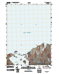 Sodus Point 2010 topographic map thumbnail