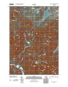 Street Mountain 2010 topographic map thumbnail