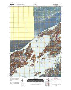 Thousand Island Park 2011 topographic map thumbnail