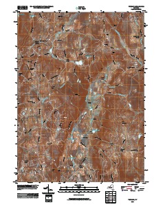 Verbank 2010 topographic map thumbnail