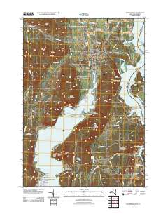 Ticonderoga 2012 topographic map thumbnail