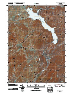 Tomhannock 2010 topographic map thumbnail