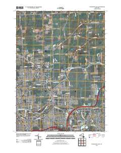 Tonawanda East 2010 topographic map thumbnail