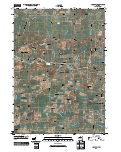 Spencerport 2010 topographic map thumbnail